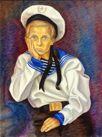 Tatyana Apraksina. Sailor. 1988