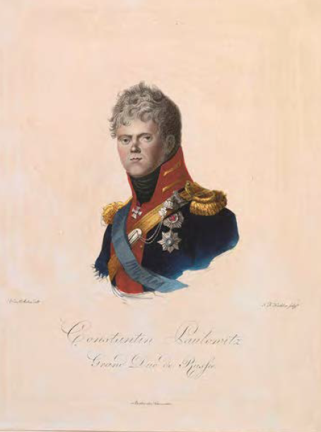 Portrait of the Grand Duke Konstantin Pavlovich.
