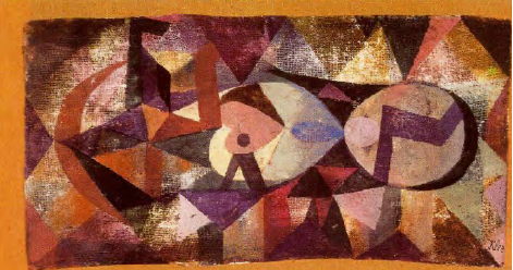 Пауль Клее. «Ab ovo» («Из яйца»), 1917.